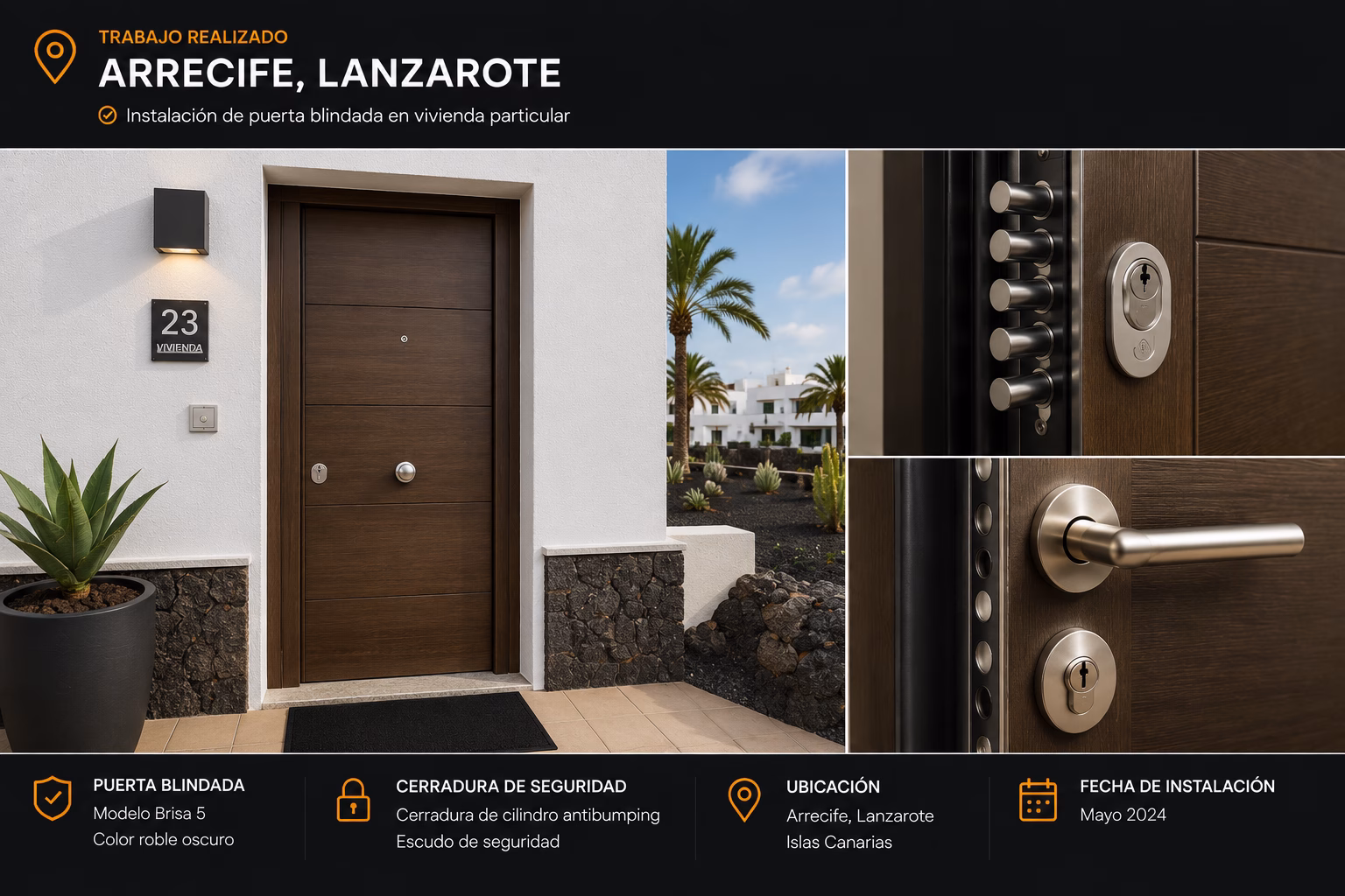 trabajo entregado en Lanzarote